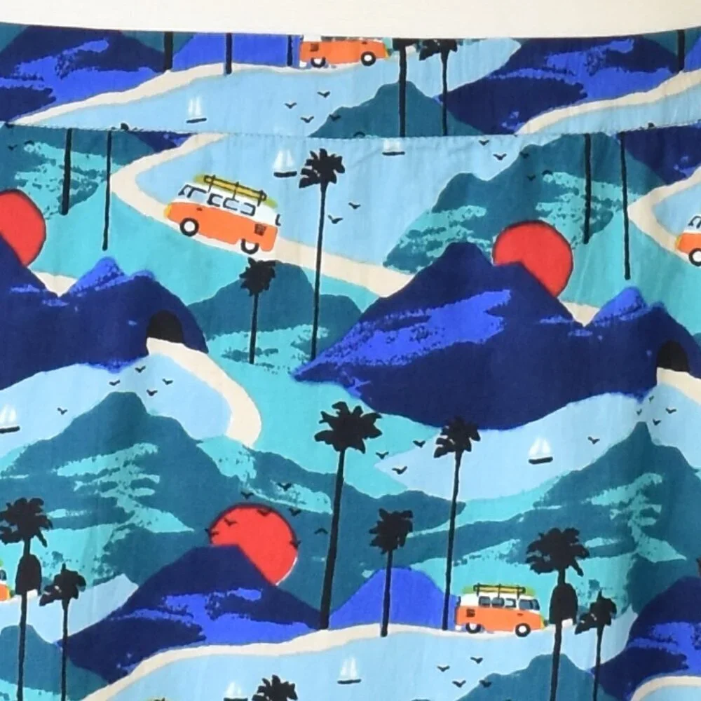 Emily and Fin ModCloth Pippa Skirt Road Trippin NEW - 3X - Picture 2 of 11